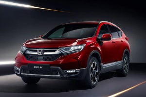 ホンダ新型「CR-V」欧州仕様の量産モデル初公開、3列シート仕様も