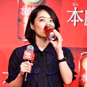 井上真央、お酒好きの設定に「公にされると恥ずかしい」