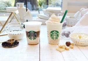 スタバに"白い"コーヒー登場! スイート派もビター派も満足な新作って?