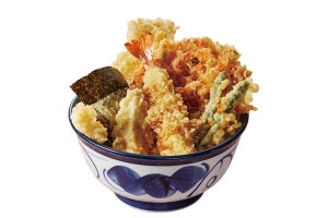 天丼てんや、駿河湾産桜海老を使用した季節限定「桜海老天丼」発売