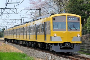 西武鉄道101系デビュー当時の塗装復活、多摩湖線・多摩川線で運転