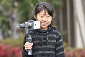 “ヌルヌル動画”が簡単に！ DJIの「Osmo Mobile 2」がすごい