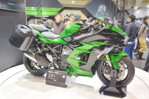 カワサキ、TMCS2018に「Ninja H2 SX SE」や「Ninja H2 Carbon」などを出展