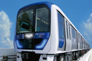 ゆりかもめ新型車両7500系、秋デビューへ - 2020年度までに8編成