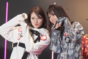 乃木坂46白石麻衣&松村沙友理、キュートな"ひょっこりはん"披露