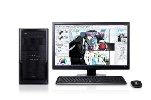 iiyama PC、漫画やイラストのビギナー向けデスクトップPC