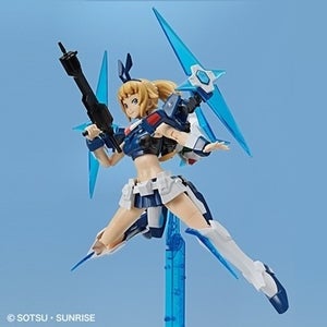 ガンダムベース限定カラーの「ういにんぐふみな」がガンプラで登場