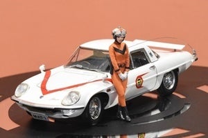 『帰ってきたウルトラマン』1:24マットビハイクルがMAT女性隊員フィギュア付きで登場