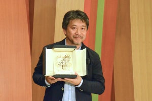 是枝裕和監督、凱旋会見「ようやく実感」カンヌで記者に感じた手応え