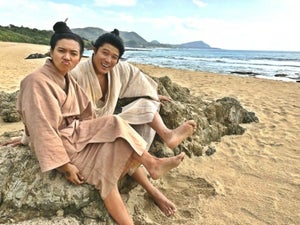 『西郷どん』鈴木亮平、二階堂ふみとのラブラブ“夫婦”2ショット公開