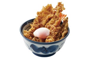 天丼てんや、夏の名物メニュー「大江戸天丼」と「豚角煮天丼」を発売