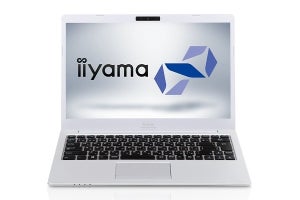 iiyama PC、Core i5で8万円台からの14型ノートPC