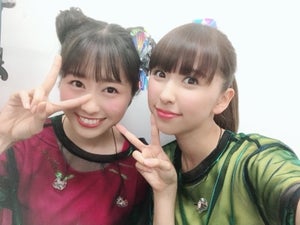 ももクロ佐々木彩夏、玉井詩織の誕生日を祝福「いつもありがとう」