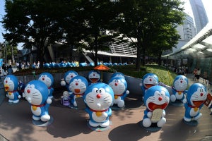 六本木ヒルズで夏祭り! 盆踊りやバーガーグランプリ、等身大ドラえもんも