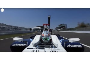 鈴鹿サーキットをドライバー視点で疑似走行! TCS、360°オンボード映像公開