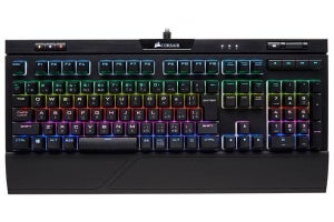 CORSAIR、静音仕様の日本語配列ゲーミングキーボード