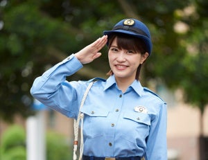 岸明日香、『警視庁ゼロ係』レギュラー続投! キュートな巡査姿