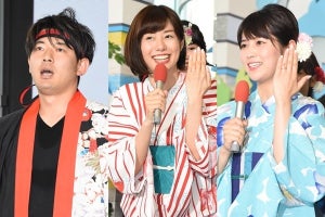 新婚の山崎＆竹内アナに離婚の谷岡アナ…明暗でフジ夏イベントPR