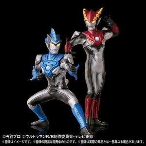 『ウルトラマンＲ／Ｂ』新ウルトラマンが発光ギミックを備えたフィギュアに