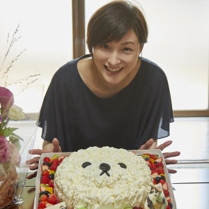 広末涼子、相葉雅紀主演ドラマ撮影現場で誕生日「頑張ります!」