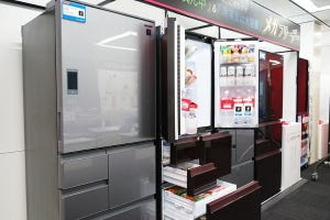 シャープのAIoT冷蔵庫がヘルシオやホットクックと連携、伝言機能もついてもっと便利に!