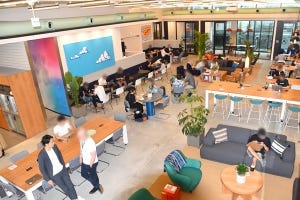 原宿からイノベーションを--WeWorkの新たなコワーキングスペースに潜入