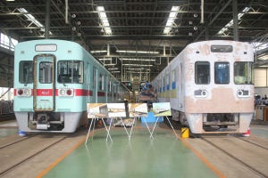 西鉄6050形、通勤電車が観光列車に! 改造中の車両公開、写真37枚