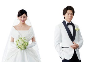 吉川愛＆新田真剣佑、新郎新婦に!「マイナビウエディング」CM撮影密着