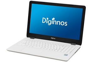 サードウェーブ、税別10万円以下のGeForce 940MX搭載15型ノートPC