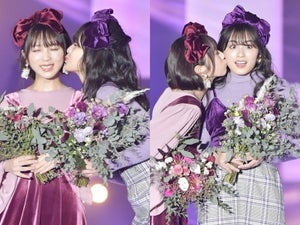 乃木坂46与田祐希＆大園桃子の“同期キス”に会場メロメロ