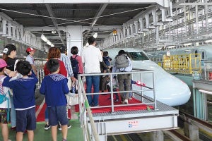 阪急交通社「新幹線車両基地大冒険」N700系で熊本総合車両所に直行