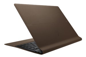 日本HP、レザー素材で作られたコンバーチブルPC「Spectre Folio 13」