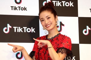 上戸彩、ドキドキTikTokデビュー「変な映像を投稿しないように…」