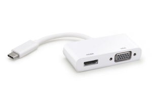 センチュリー、USB Type-C映像出力をD-SubやHDMIに変換するアダプタ