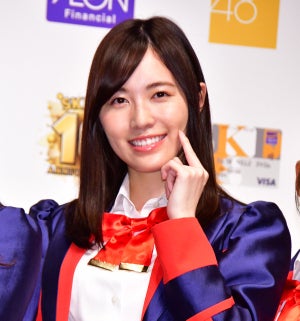 松井珠理奈、総選挙後初のイベントで復活宣言 体調は「今が一番いいかも!」