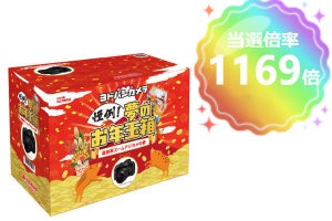 ヨドバシカメラ「お年玉箱」の締め切り迫る、最高倍率は1,100倍超え