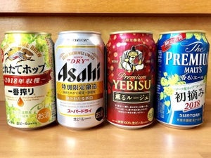 忘年会も宅飲みもビールで乾杯! 冬限定ビールを飲み比べ