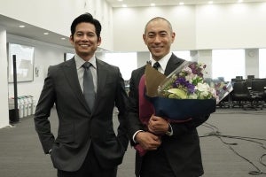 海老蔵、織田裕二＆鈴木保奈美との共演に「光栄」『SUITS』撮了