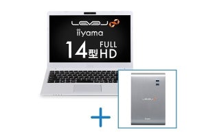 iiyama PC、外付けGPU BOX標準装備の14型ノートPCを3モデル