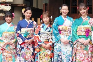 川栄李奈･飯豊まりえ･Niki･大原優乃ら、晴れ着姿で美の共演【写真60枚】