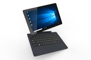 恵安、脱着式キーボードを備えた10.1型Windows 10タブレット