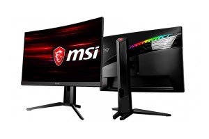 MSI、FreeSync対応の27型曲面ディスプレイにMystic Light対応モデル