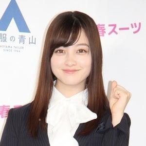 橋本環奈、“奇跡の1枚”から5年…初々しいスーツ姿で20歳の抱負を語る