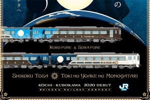 JR四国「志国土佐 時代の夜明けのものがたり」2020年春めどに運行