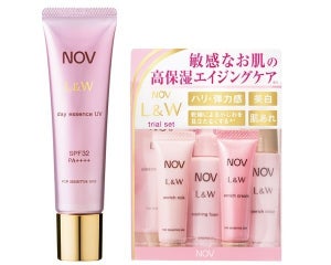 NOV、高保湿エイジングケア「日中用美容液」を発売