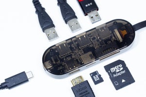 上海問屋、使いながら充電できるPD対応USB Type-Cドッキングステーション