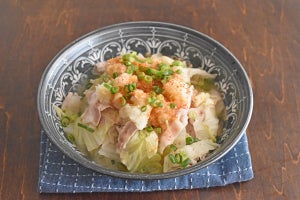 豚肉の簡単レシピ - 豚バラ肉と白菜のレンジ重ね蒸し