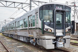 JR西日本227系1000番台に東芝インフラシステムズの車両制御装置など