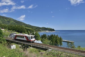 三陸鉄道リアス線一貫運行開始記念ツアー、旅行会社2社が共同企画