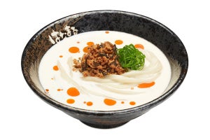 はなまるうどん、特別な豆乳を使用した「濃厚豆乳担々うどん」を発売